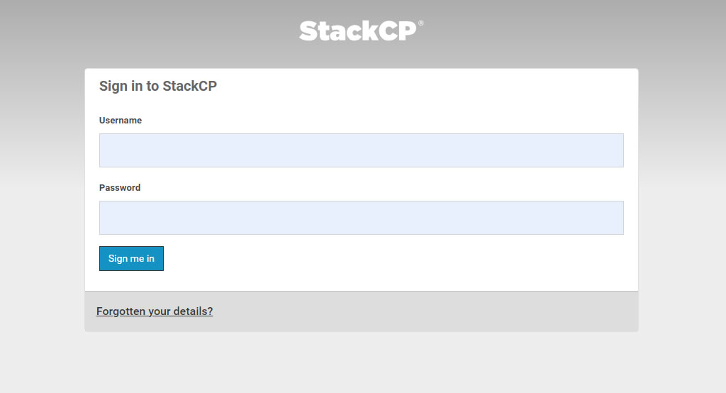 Stackct Login Hosting Control Panel – Yellow Tie Support Site